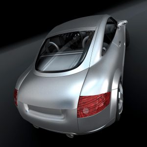 car 3d model - c4d