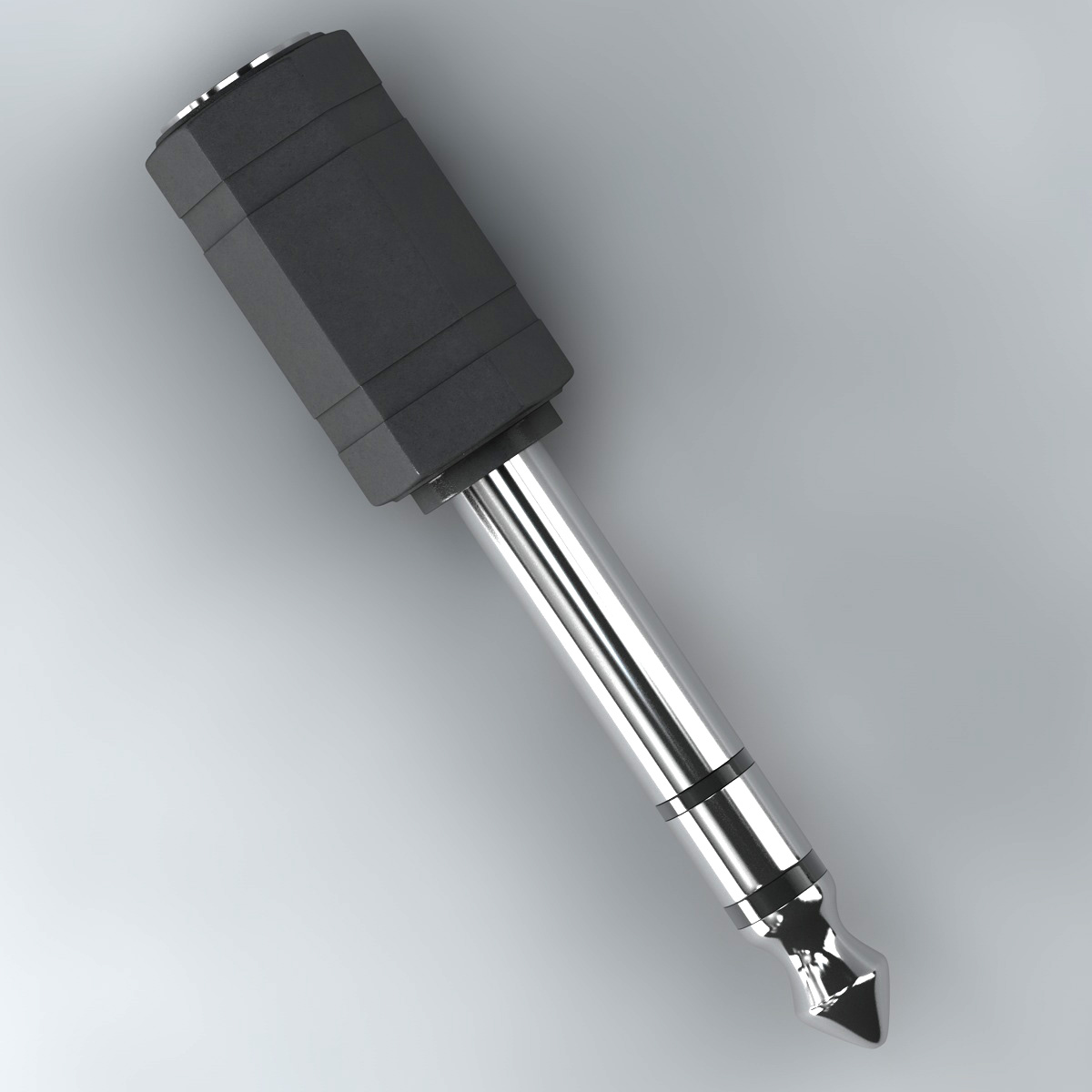 Audio_Jack_03.jpg Audio connector 3D model c4d