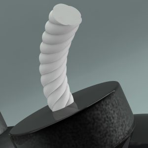 Bomb 3D model cinema 4d