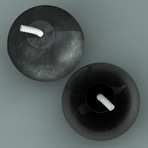 Bomb 3D model c4d