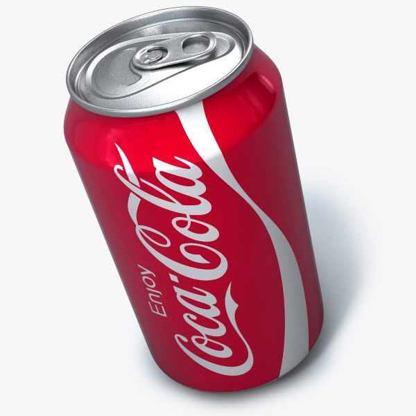 Coca can 3D model