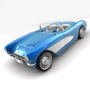 Chevrolet Corvette 3D model c4d