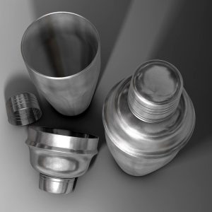 Shaker 3D model cinema 4d