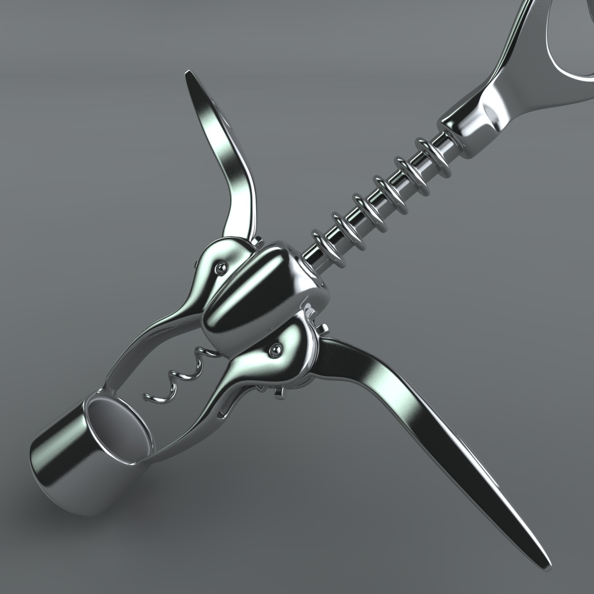 Corkscrew_02.jpg corkscrew 3D model c4d