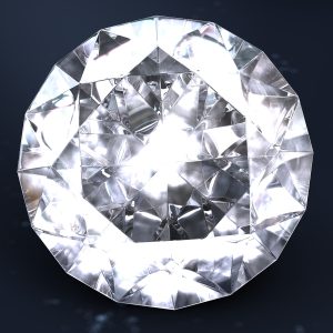 Diamond 3D model cinema 4d
