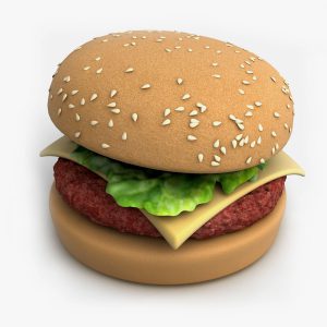 Hamburger 3D model
