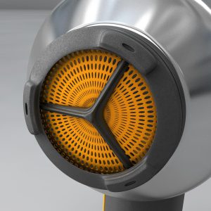 Hair Dryer 3D model cinema 4d