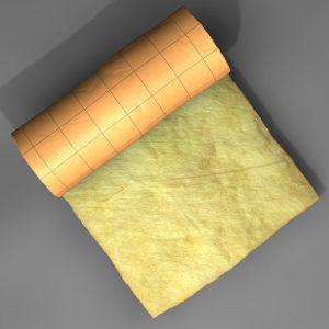 Insulation 3D model cinema 4d