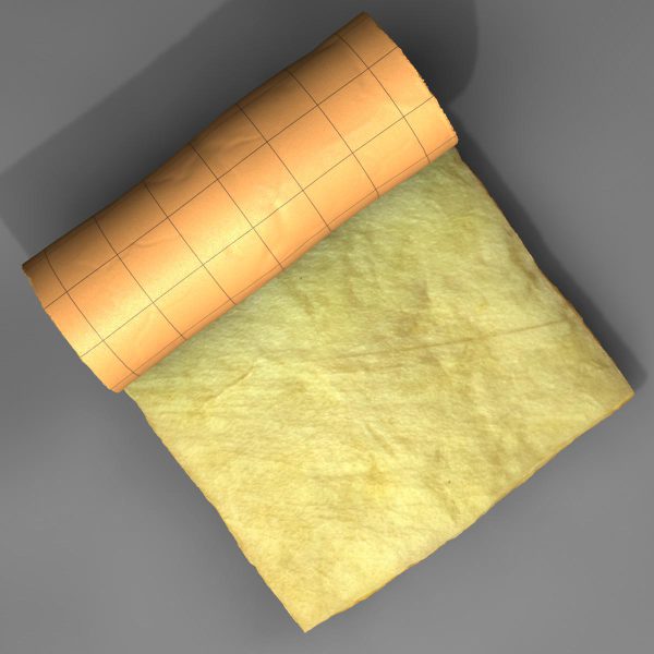 Insulation 3D model cinema 4d