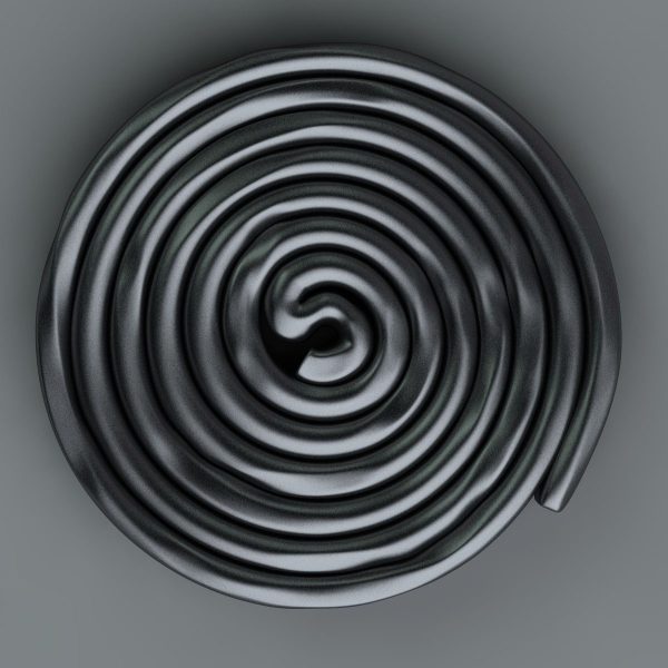 Licorice 3D model c4d