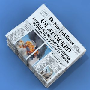 Newspaper 3D model c4d