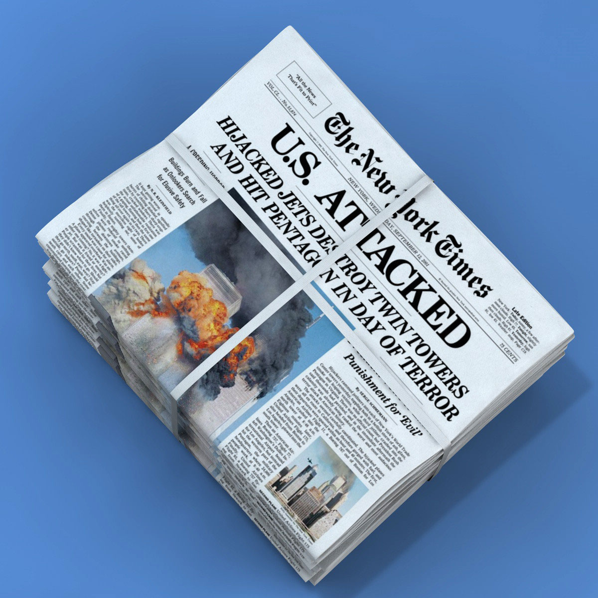 Newspaper_02.jpg Newspaper 3D model c4d
