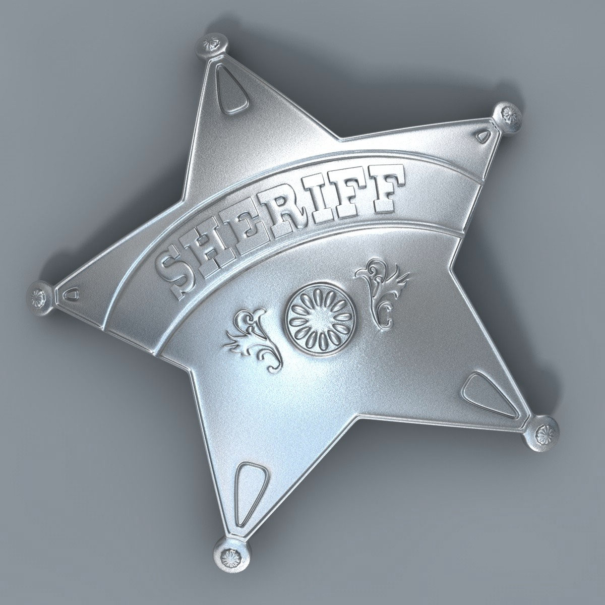 Sheriff_badge_02.jpg Sheriff Badge 3D model c4d