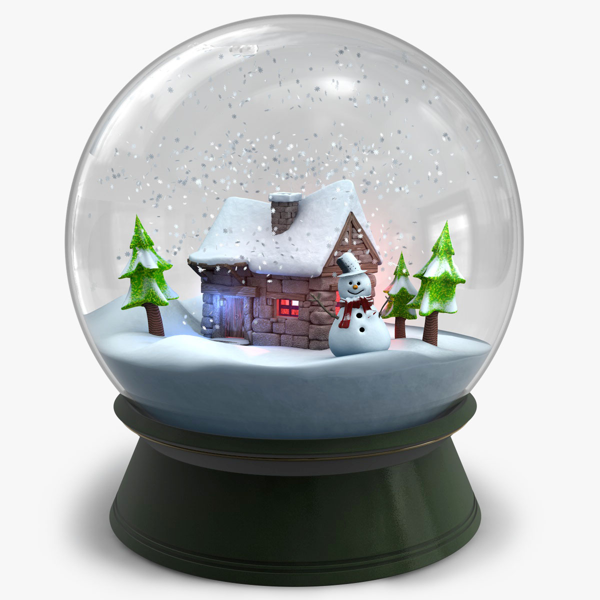 Snowglobe_V2_01c.jpg Christmas Globe 3D model