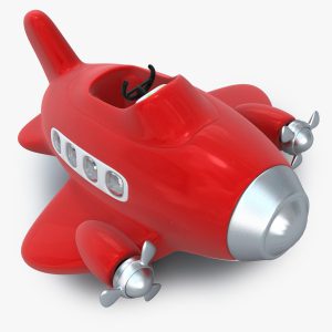Toy Airplane 3D model