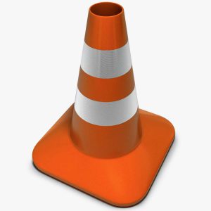 Traffic Cone 3D model