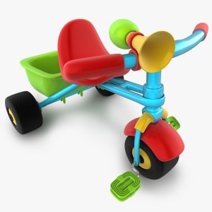 Children Tricycle 3D model
