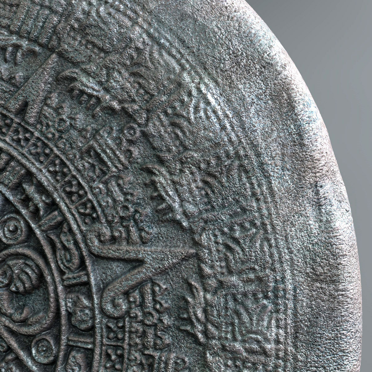 aztec_02.jpg Aztec Calendar 3D model c4d