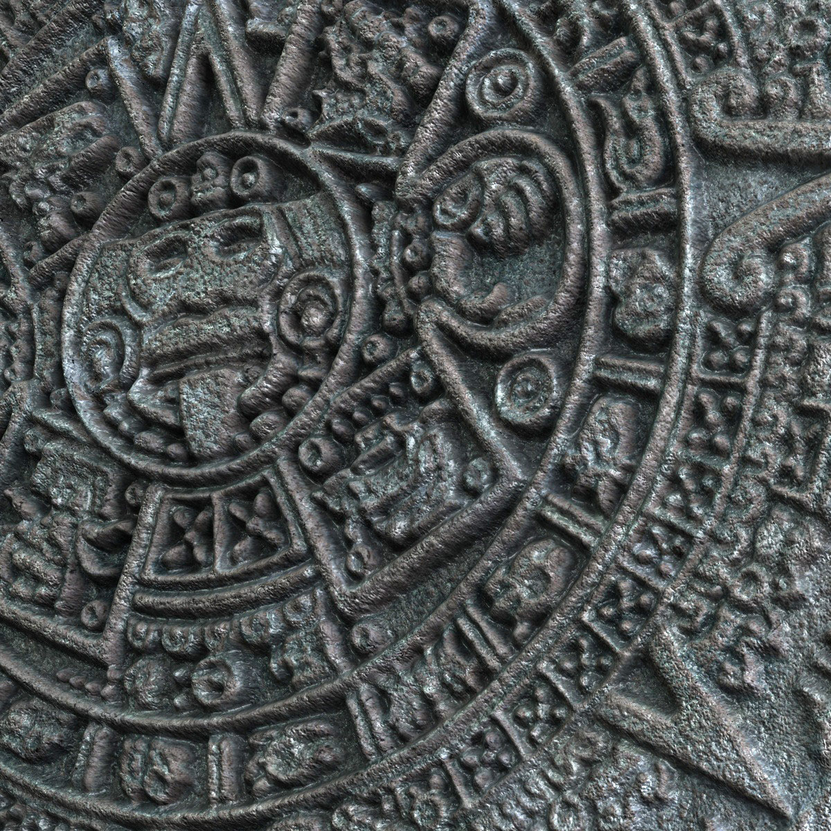 aztec_04.jpg Aztec Calendar 3D model cinema 4d