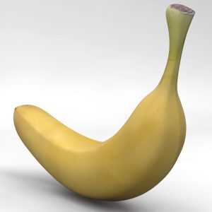 Banana 3D model c4d