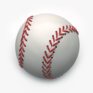 Baseball ball 3D model