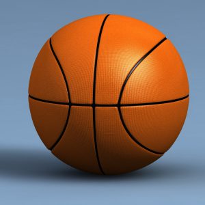 Basketball 3D model cinema 4d