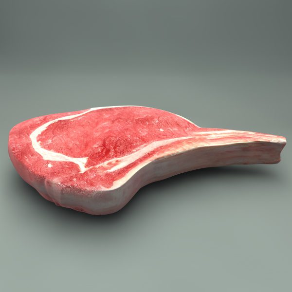 Steak 3D model cinema 4d