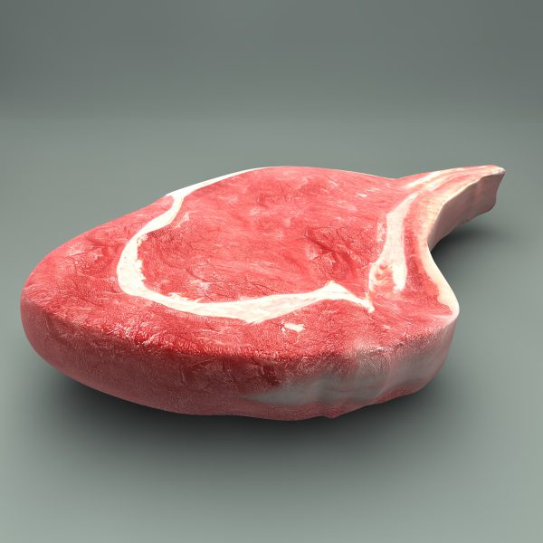 Steak 3D model c4d
