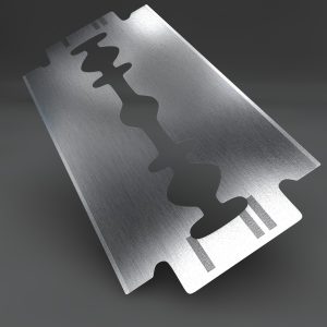 Razor Blade 3D model cinema 4d