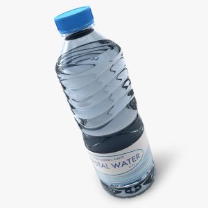 bottle of water 3D model