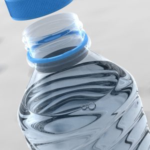 bottle of water 3D model c4d