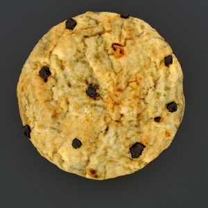 Cookie 3D model c4d