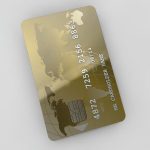 Credit Card 3D model cinema 4d