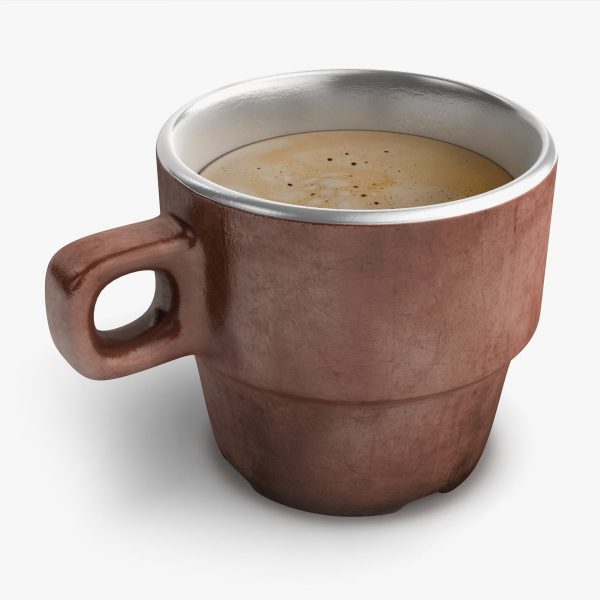 Coffee cup 3D model c4d