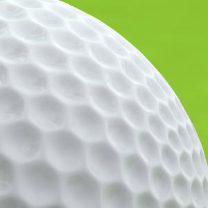Golfball 3D model c4d