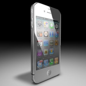 iPhone 3D model cinema 4d