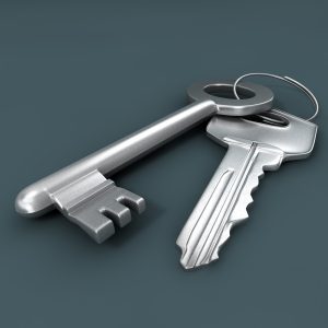 Keys 3D model cinema 4d