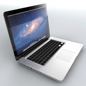 MacBook Pro 3D model c4d