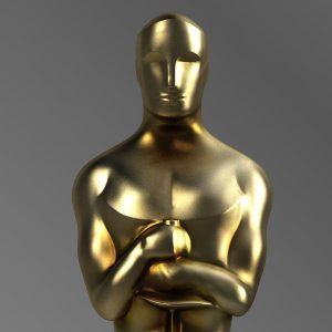 Oscar Trophy 3D model c4d