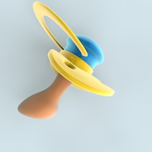 Pacifier 3D model cinema 4d