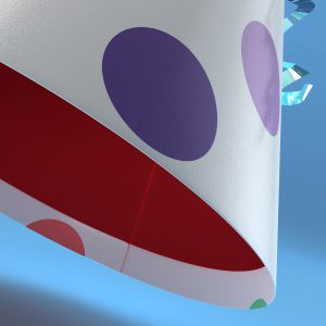 Party Hat3D model c4d