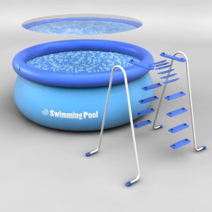 Swimming Pool 3D model c4d