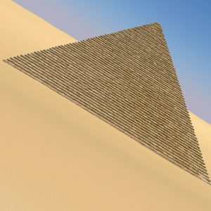Egyptian Pyramid 3D model c4d