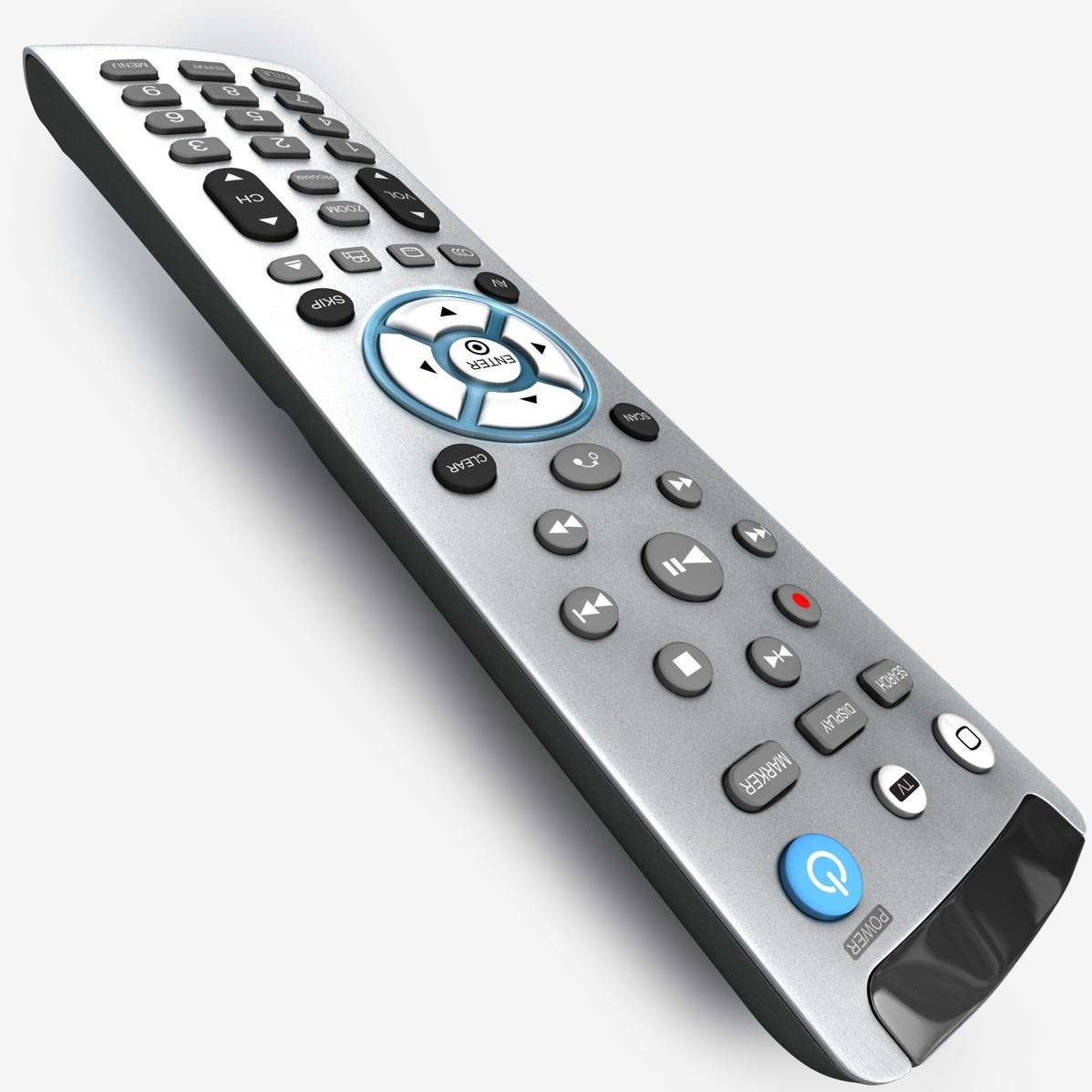 remote_01b.jpg Remote control 3D model