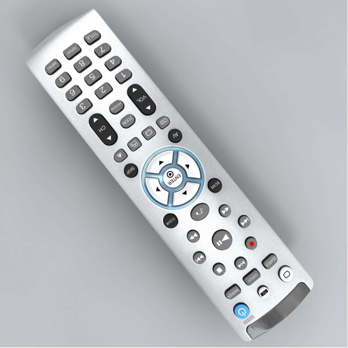 remote_02.jpg Remote control 3D model c4d