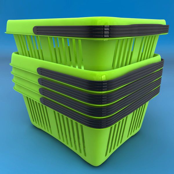 Shopping basket 3D model c4d
