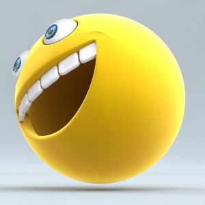 Smiley 3D model cinema 4d