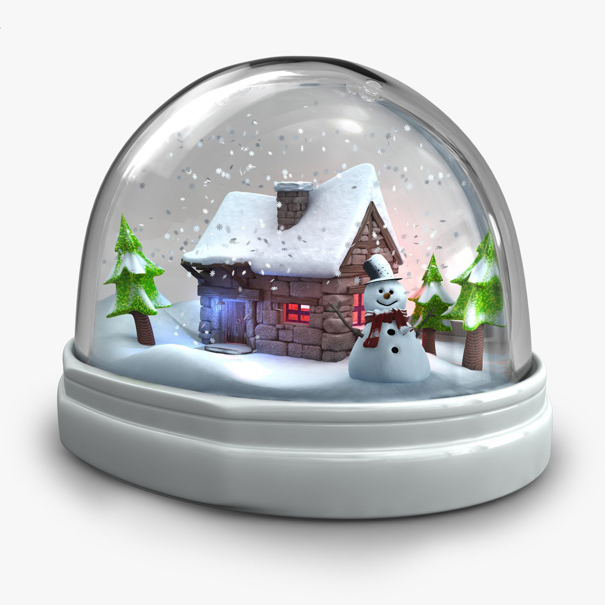 snowglobeV1_01.jpg Snow Globe 3D model