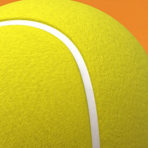 Tennis Ball 3D model cinema 4d