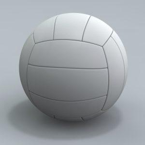 Volley Ball 3D model cinema 4d